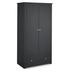 Julian Bowen Radley Wardrobe - Anthracite