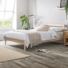 Julian Bowen Sami Bed - Unfinished Pine Julian Bowen Sami Bed - Unfinished Pine