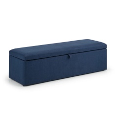 Julian Bowen Sorrento Blanket Box - Blue