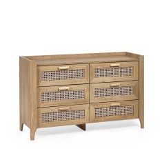 Julian Bowen Sydney 6 Drawer Wide Chest