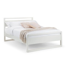 Julian Bowen Venice Bed - Surf White