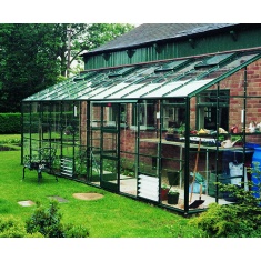 Elite 6ft 5" Wide Kensington 6 Lean To Greenhouse Elite 6ft 5" Wide Kensington 6 Lean To Greenhouse
