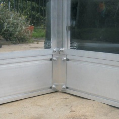 Elite 6ft 5" Wide Kensington 6 Lean To Base Plinth Elite 6ft 5" Wide Kensington 6 Lean To Base Plinth