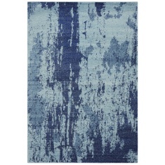 Asiatic Nova NV16 Abstract Rug - Painterly Navy Asiatic Nova NV16 Abstract Rug - Painterly Navy