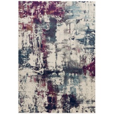 Asiatic Nova NV23 Abstract Rug - Navy Multi Asiatic Nova NV23 Abstract Rug - Navy Multi