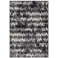 Asiatic Nova NV28 Chevron Geometric Rug - Black