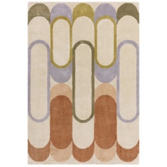 Asiatic Romy 09 Module Geometric Rug - Pastel Multi Asiatic Romy 09 Module Geometric Rug - Pastel Multi