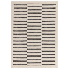 Asiatic Valley Build Geometric 3D Rug - Charcoal/Ivory Asiatic Valley Build Geometric 3D Rug - Charcoal/Ivory