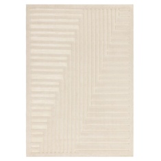 Asiatic Valley Connection Geometric 3D Rug - Ivory Asiatic Valley Connection Geometric 3D Rug - Ivory