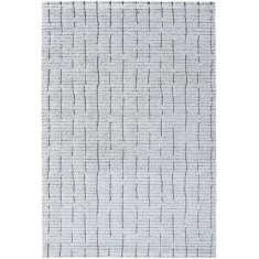 Mastercraft 014-0002/5131 Dune Shaggy Rug - Grey/Silver