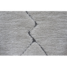 Mastercraft 014-0005/6181 Dune Shaggy Rug - White/Cream