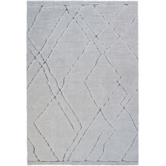 Mastercraft 014-0005/6181 Dune Shaggy Rug - White/Cream Mastercraft 014-0005/6181 Dune Shaggy Rug - White/Cream