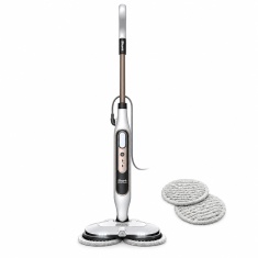 Shark S8201UK Steam & Scrub Automatic Steam Mop with Steam Blaster - White