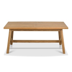 Brandon Rustic Oak 4-6 Seater Extending Dining Table