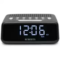 Roberts ORTUSFMBK Ortus FM Alarm Clock Radio - Black