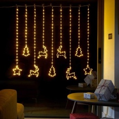 Smart Garden Festive Curtain Lights - Warm White Smart Garden Festive Curtain Lights - Warm White