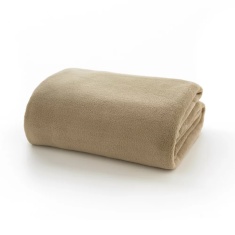 Deyongs Snuggle Touch Supersoft Fleece Throw - Pebble
