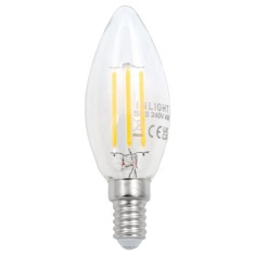BHS Dimmable 4W Filament LED Candle E14 - Cool White