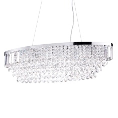 BHS Paladina Diner Pendant Ceiling Light - Chrome