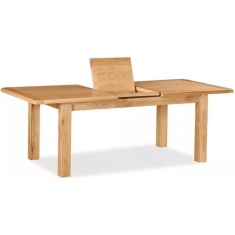 Ascot Rustic Oak Small 150/200cm Extending Dining Table