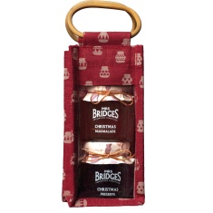 Mrs Bridges Christmas Breakfast 2 Jar Gift Pack (Red Juco Bag) - 500g