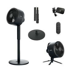 Shark FA220UK Flexbreeze High-Velocity Hybrid Cordless & Corded Fan - Black