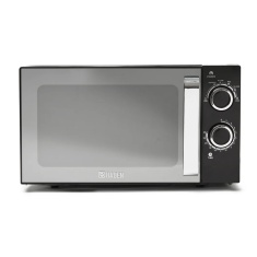 Haden 207777 800W Solo Microwave With Mirror Door 20L - Black