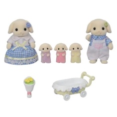 Sylvanian Families Flora Rabbit Family Sylvanian Families Flora Rabbit Family
