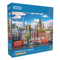 Gibsons Streets of London 500 Piece Puzzle Gibsons Streets of London 500 Piece Puzzle