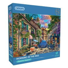 Gibsons Morning in the Med 1000 Piece Puzzle Gibsons Morning in the Med 1000 Piece Puzzle