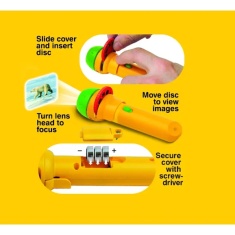 Brainstorm Animal Torch & Projector