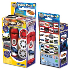 Brainstorm Super Cars Torch & Projector