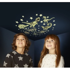 Brainstorm Glow Stars & Dinosaurs