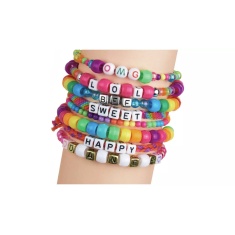 Cra-Z-Art Shimmer 'N Sparkle ABC Fashion Bead Bracelet