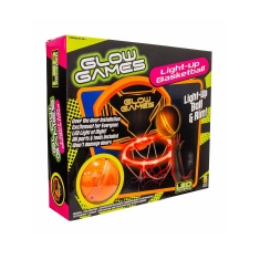 Glow Games Light-Up Basketball Set