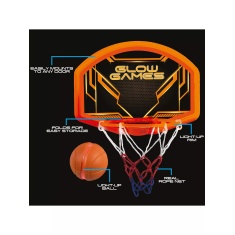 Glow Games Light-Up Basketball Set