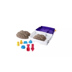 Kinetic Sand Construction Sandbox Box
