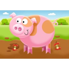 Ravensburger On the Farm My First Puzzles 2/3/4/5 Piece