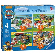 Ravensburger Paw Patrol 4 in a Box Puzzle Ravensburger Paw Patrol 4 in a Box Puzzle