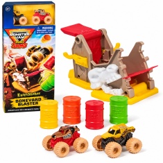 Spin Master Monster Jam Earth Shaker Boneyard Blaster Set Spin Master Monster Jam Earth Shaker Boneyard Blaster Set