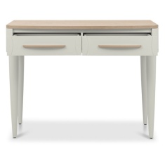 Delta Scandi Oak & Soft Grey Console Table