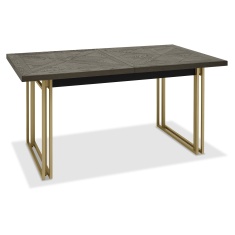 Vancouver Fumed Oak 4-6 Seater Extending Dining Table