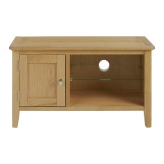 Hardwick Oak Small Media Stand Hardwick Oak Small Media Stand