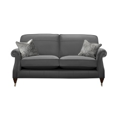 Parker Knoll Eastbury Large 2 Seater Formal Back Leather Sofa