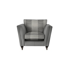 Parker Knoll Harlow Leather/Fabric Armchair