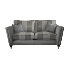 Parker Knoll Harlow Large 2 Seater Formal Back Leather/Fabric Sofa