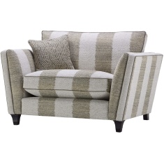Parker Knoll Harlow Leather/Fabric Snuggler