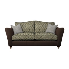 Parker Knoll Harriet 2 Seater Formal Back Leather/Fabric Sofa
