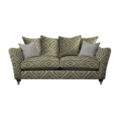 Parker Knoll Harriet Large 2 Seater Pillow Back Fabric Sofa