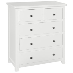 Cannes 2+3 Chest of Drawers - Painted White Cannes 2+3 Chest of Drawers - Painted White